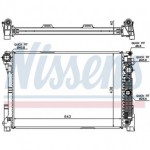 Радиатор охлаждения Mercedes W212