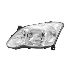 Фара левая электрическая с мотором (valeo) (h7+h7) (хэтчбэк) Toyota Corolla DE120 / ZE120 хетчбек