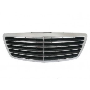Решетка радиатора (оригинал) хром - сер Mercedes W220