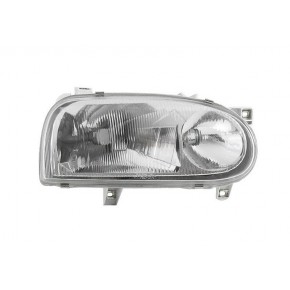 Фара правая под корректор (h1+h1) (хэтчбэк) (комби) (кабриолет) Volkswagen Golf 3