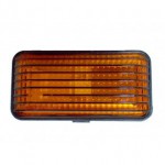 Указатель поворота боковой л п жёлтый с чёрными полосками (седан) (комби) Volkswagen Passat B3