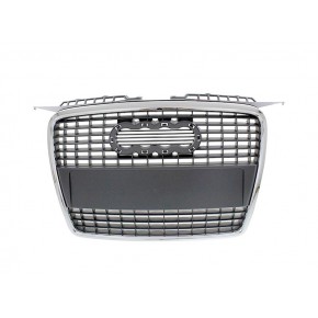 Решётка радиатора хром серая Audi A3 8P