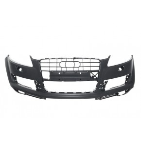 Бампер передний с отверстиями под омыватели под парктроники грунт Audi Q7