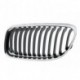 Решётка радиатора левая хром чёрная BMW E90 седан / E91 универсал