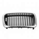 Решётка радиатора правая хром чёрная BMW E38