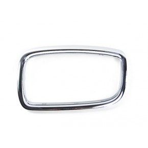 Рамочка решётки радиатора левая хром BMW E65 / E66