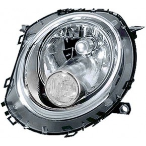 Левая фара с регулирующим мотором ук.повор прозрачн (one / clubman) Mini Cooper