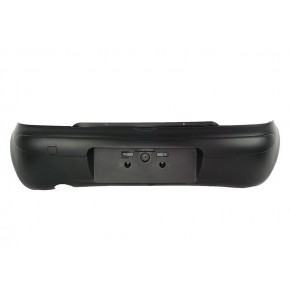 Бампер задний чёрный Daewoo Matiz