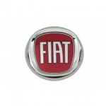 Эмблема на решётку радиатора fiat красная (оригинал) Fiat Albea / Palio