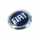 Эмблема на решётку радиатора голубая (оригинал) Fiat Albea / Palio