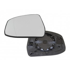 Стекло левого зеркала с подогревом (асферическое) Ford Focus - 2 поколение