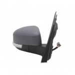 Зеркало правое электрическое с подогревом под покраску (асферическое) Ford Focus - 2 поколение