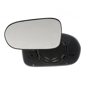 Стекло левого зеркало (выпуклое) хром (евро) Honda Civic - 7 поколение седан / купе хетчбек