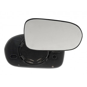 Стекло правого зеркало (выпуклое) хром (евро) Honda Civic - 7 поколение седан / купе хетчбек