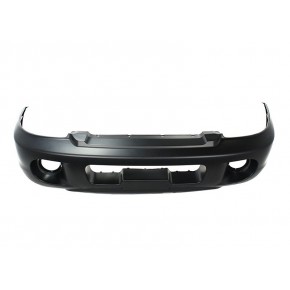 Бампер передний с отверстиями под птф чёрный Hyundai Santa FE - 1 поколение / CLASIC TAGAZ