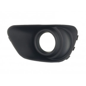 Решётка в передний бампер левая с отверстием под птф Jeep Compass / Patriot