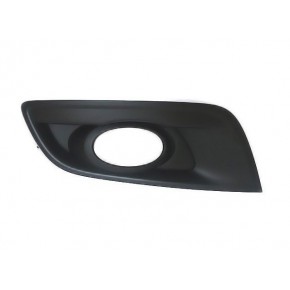 Решётка в передний бампер правая с отверстием под птф (хэтчбэк) Mazda 3 - 1 поколение