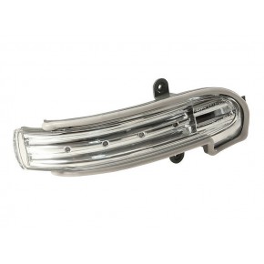 Поворотник в правое зеркало белый Mercedes W203