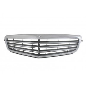 Решётка радиатора хром серая classic elegance Mercedes W204