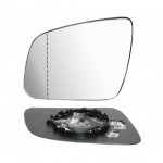 Стекло левого зеркала с подогревом (асферическое) хром (седан) (комби) Mercedes W212