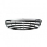 Решётка радиатора хром чёрная Mercedes W221