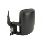 Зеркало левое механическое чёрная крышка (выпуклое) Mercedes Sprinter