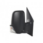 Зеркало правое электрическое с подогревом чёрная крышка с указателем поворота (выпуклое) Mercedes Sprinter