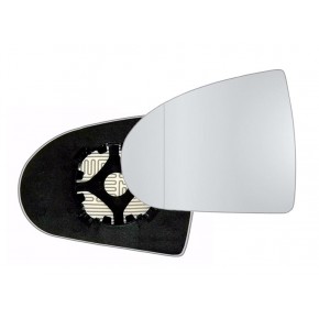 Стекло левого зеркала (асферическое) Mitsubishi Colt - 6 поколение