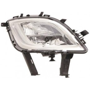 Противотуманная фара правая с указателем поворота внутри хром Opel Astra J