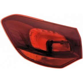Задний фонарь внешний левый (универсал) тонированный Opel Astra J