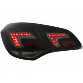 Тюнинг - комплект задних фонарей внешний + внутренний с led (светодиоды) (5 дв) Opel Astra J