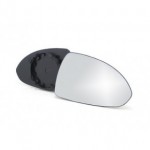 Стекло правого зеркала (выпуклое) хром Opel Corsa D