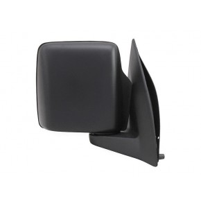 Зеркало правое электрическое с подогревом чёрная крышка (выпуклое) Opel Corsa C