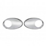 Рамка птф л+п (комплект) хром Peugeot 307