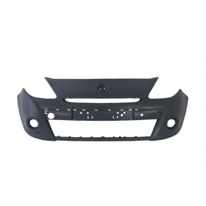 Бампер передний с отверстиями под покраску Renault Clio - 3 поколение