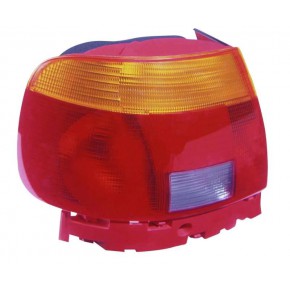 Задний фонарь внешний левый (седан) красно - желтый Audi A4 B5