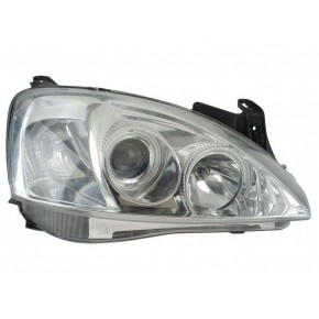 Тюнинг - комплект линзованных фар ангельские глазки Opel Corsa C