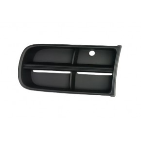 Решётка в передний бампер левая с прямоугольным отверстием под птф (оригинал) Skoda Fabia - 2 поколение Mk2 / Roomster