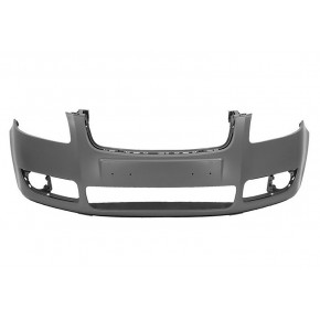 Бампер передний под покраску Skoda Fabia - 2 поколение Mk2 / Roomster
