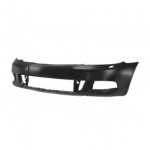 Бампер передний с отверстиями под птф чёрный под покраску Skoda Octavia - 2 поколение