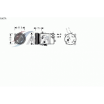 Компрессор кондиционера Opel Corsa B