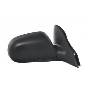 Зеркало правое механическое чёрная крышка (выпуклое) Toyota Corolla AE100 / EE101 седан-4ДВ / хетчбек-3ДВ