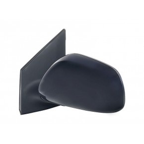 Зеркало левое электрическое с подогревом чёрная крышка (асферическое) Toyota Corolla E150 седан
