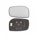 Стекло левого зеркала с подогревом квадратное крепление (выпуклое) хром (хэтчбэк) (usa) Toyota Yaris - 2 поколение