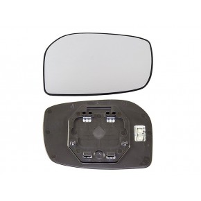 Стекло правого зеркала с подогревом квадратное крепление (выпуклое) хром (хэтчбэк) (usa) Toyota Yaris - 2 поколение