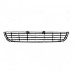 Решётка в передний бампер чёрная с хром накладкой Volkswagen Golf 6