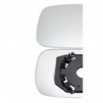 Стекло левого зеркала (плоское) хром (седан) (комби) Volkswagen Passat B3