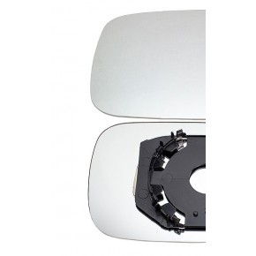 Стекло левого зеркала (плоское) хром (седан) (комби) Volkswagen Passat B3