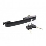 Ручка передней двери правая внешняя с ключами с 1 вкладышем замка (седан) (комби) Volkswagen Passat B3