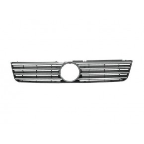 Решётка радиатора чёрная с хром накладками (седан) (комби) Volkswagen Passat B5
